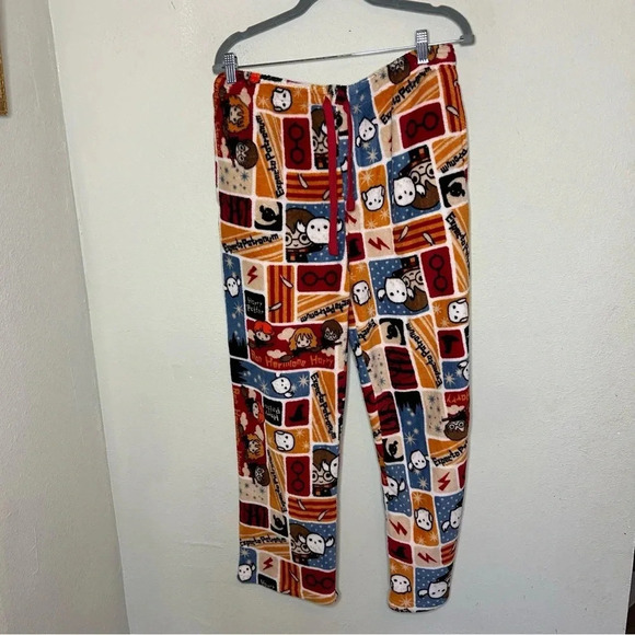 Harry Potter Box Lunch Pajama Bottoms Women's Size Medium - Picture 1 of 5
